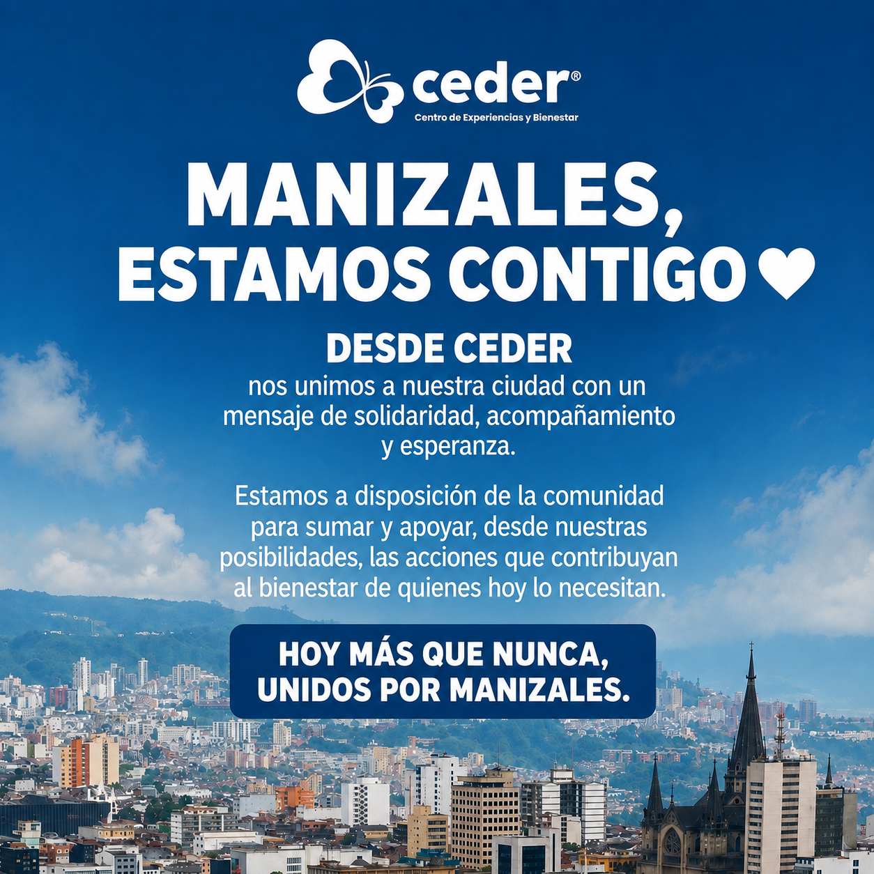 Manizales estamos contigo